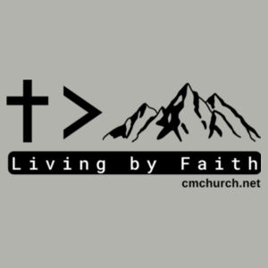 Living By Faith/ sueded T (soft style) Design