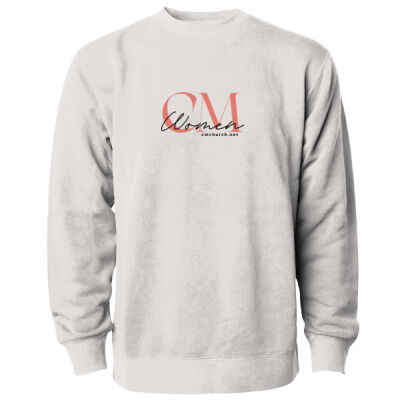 CM Women Coral Logo/ Crewneck Thumbnail