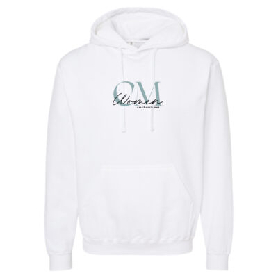 CM Women Teal Logo/ Basic Sweatshirt -  Fleece Hooded Sweatshirt    Thumbnail