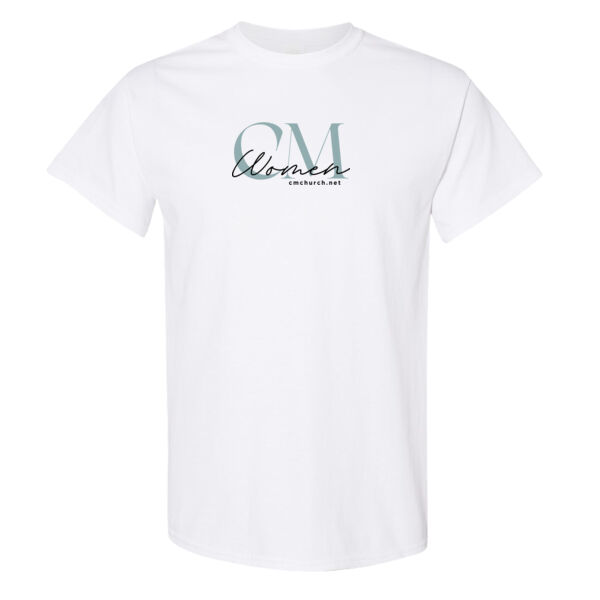 CM Women Teal Logo/ Heavy Cotton T    2 Thumbnail