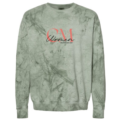 CM Women color blast crewneck Thumbnail
