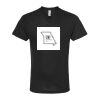 Unisex Poly-Rich V-Neck T-Shirt Thumbnail