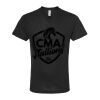 Unisex Poly-Rich V-Neck T-Shirt Thumbnail