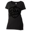 Women's Poly-Rich Scoop Neck T-Shirt Thumbnail