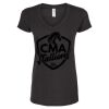Women's Poly-Rich V-Neck T-Shirt Thumbnail