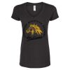 Women's Poly-Rich V-Neck T-Shirt Thumbnail